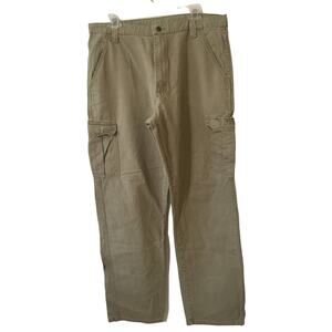 Authentic Issue Wrangler Real Comfortable Jeans Cargo Pants 36X34 100% cotton